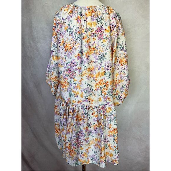 Floral Boho Retro Vintage Style H&M Dress NWT - Picture 3 of 4